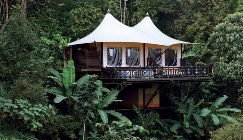 别墅和小屋, 小型充气结构