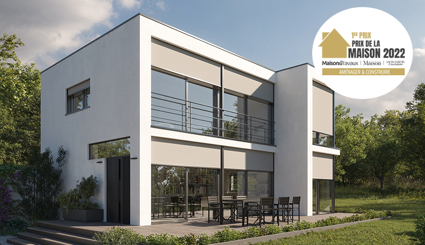 Outdoor Zip blinds (facade and pergolas) for houses