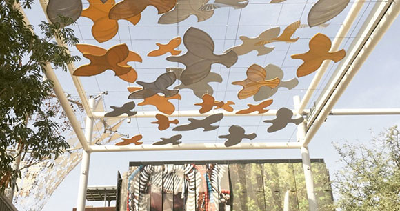 Bird Pavilion : Serge Ferrari at Dubai Expo 2021