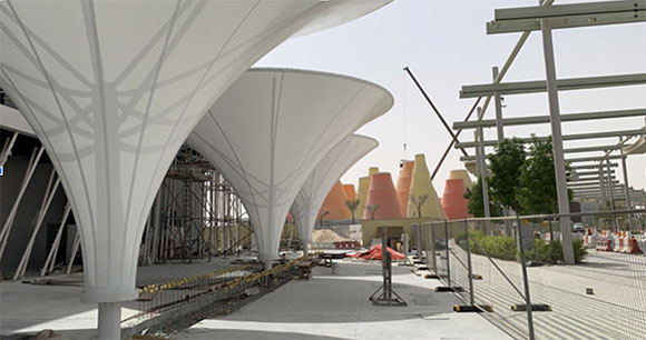 German Pavilion : Serge Ferrari at Dubai Expo 2021